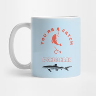 Poker Shark Fishing Mug